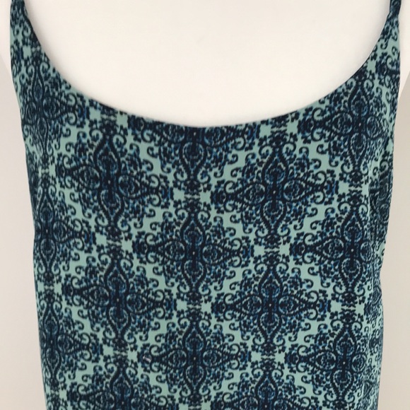 CAbi Blue/Green Sleeveless Tunic sz S - Picture 2 of 7